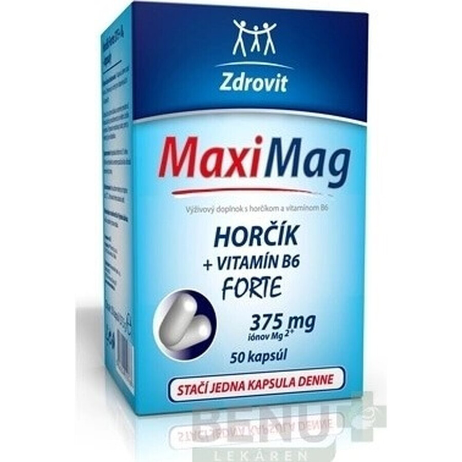 ZDROVIT MAXI MAG HORCIK+B6 FORTE 1×50 cps, integratore alimentare