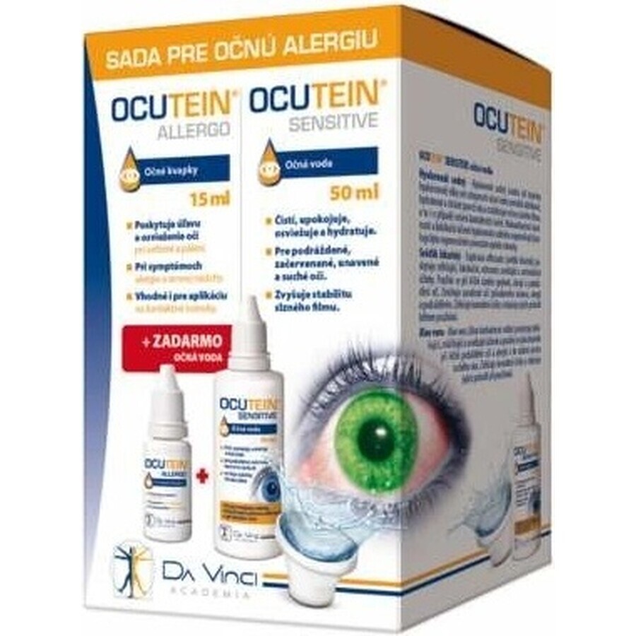 OCUTEIN ALLERGO collyre 15 ml + collyre 50 ml GRATUIT 1×15 + 50 ml kit allergie oculaire