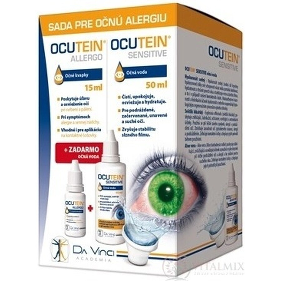 OCUTEIN ALLERGO collyre 15 ml + collyre 50 ml GRATUIT 1×15 + 50 ml kit allergie oculaire