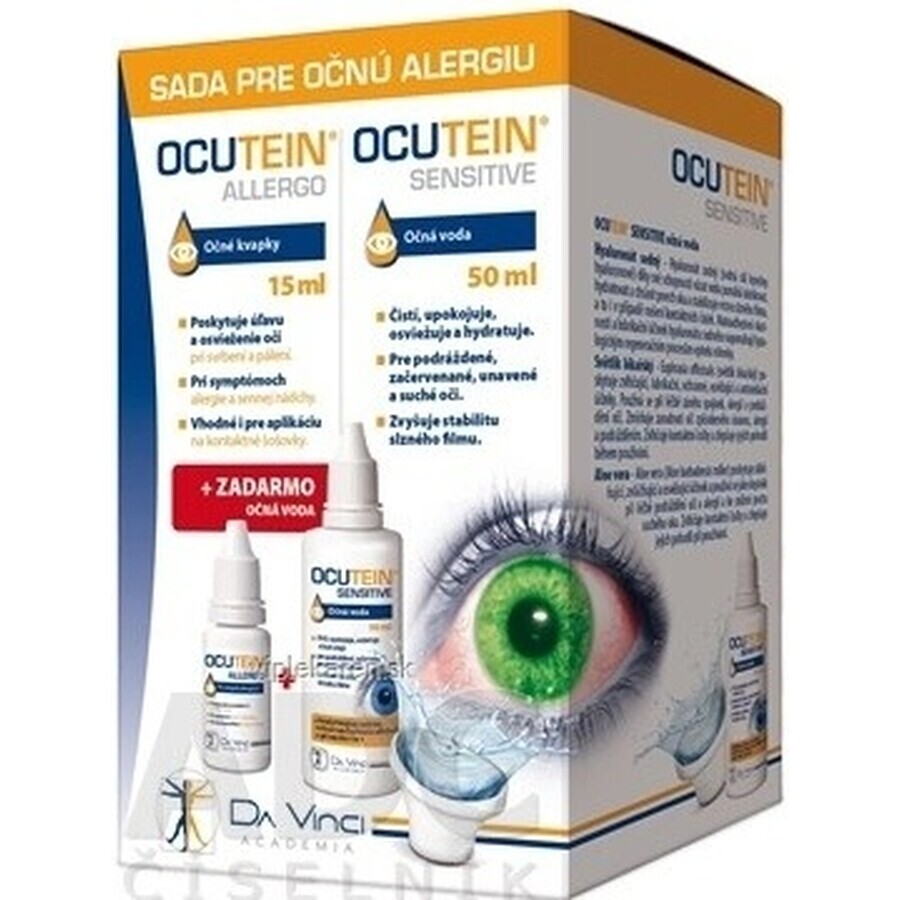 OCUTEIN ALLERGO collyre 15 ml + collyre 50 ml GRATUIT 1×15 + 50 ml kit allergie oculaire