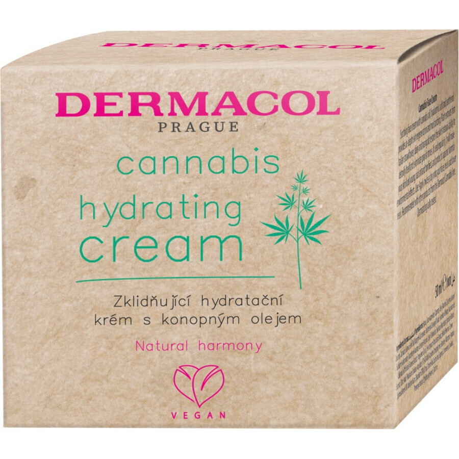 Dermacol Cannabis huidcrème 1×50 ml, verzachtende huidcrème