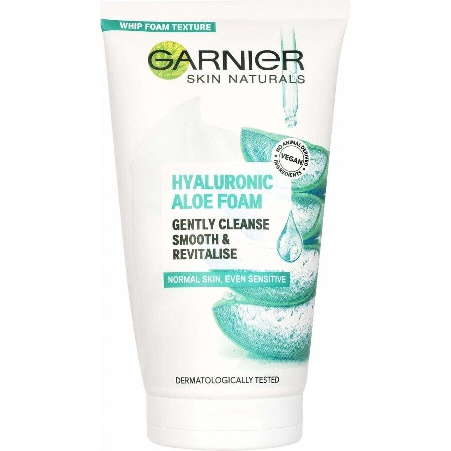 Garnier Hyaluronic Aloe Reinigingsschuim 1×150 ml, reinigingsschuim