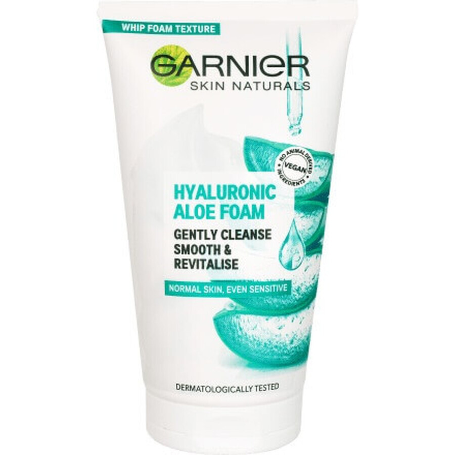 Garnier Hyaluronic Aloe Reinigingsschuim 1×150 ml, reinigingsschuim