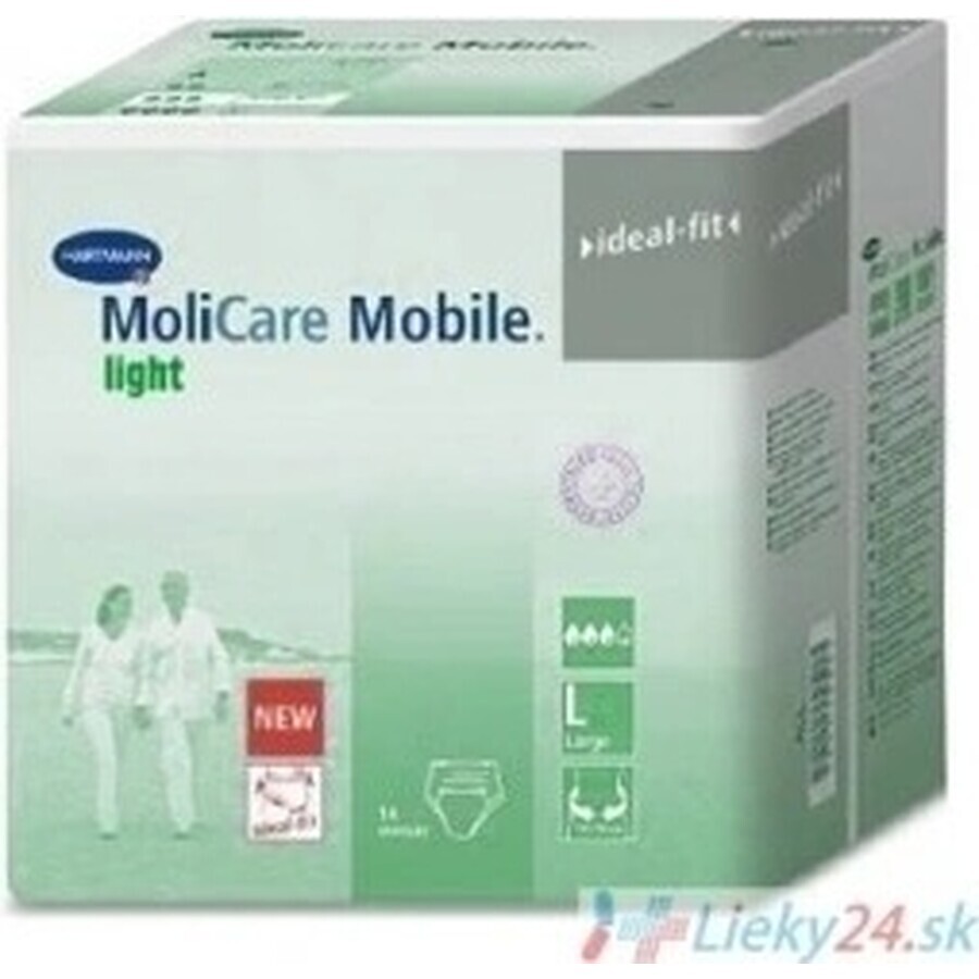 MoliCare MOBILE Light L (Large) 1×14 stuks, babyluiers