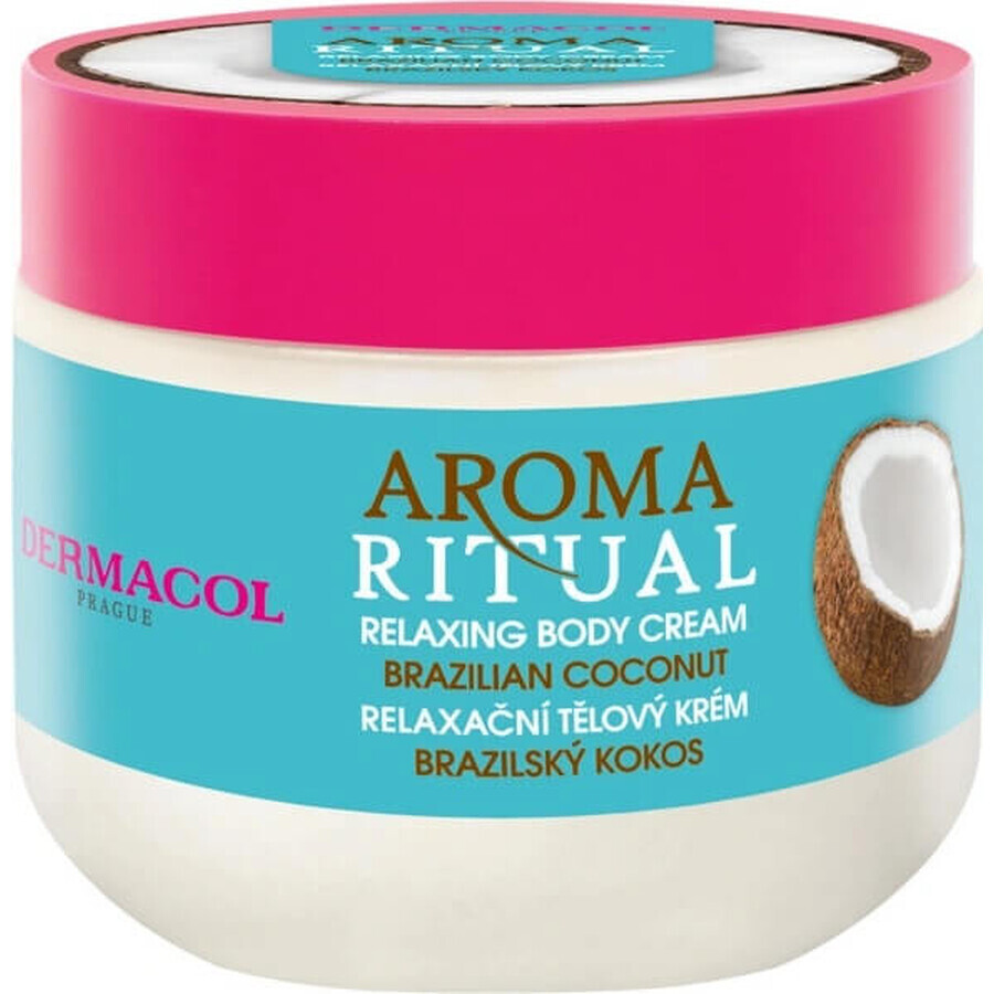 Dermacol Aroma ritual Braziliaanse kokos bodycrème 1×300 ml, bodycrème