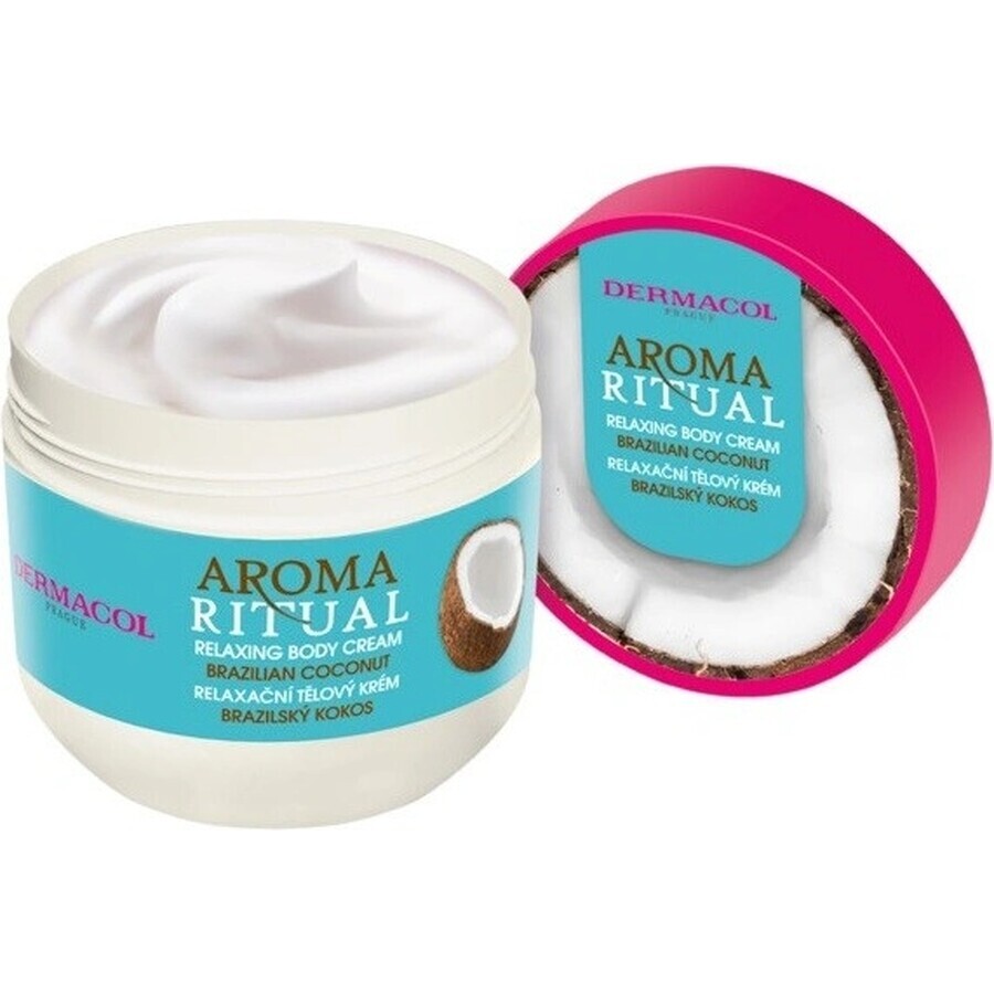 Dermacol Aroma ritual Braziliaanse kokos bodycrème 1×300 ml, bodycrème