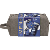 NIVEA MEN BAG HYALURON 1×1 pcs, gift pack