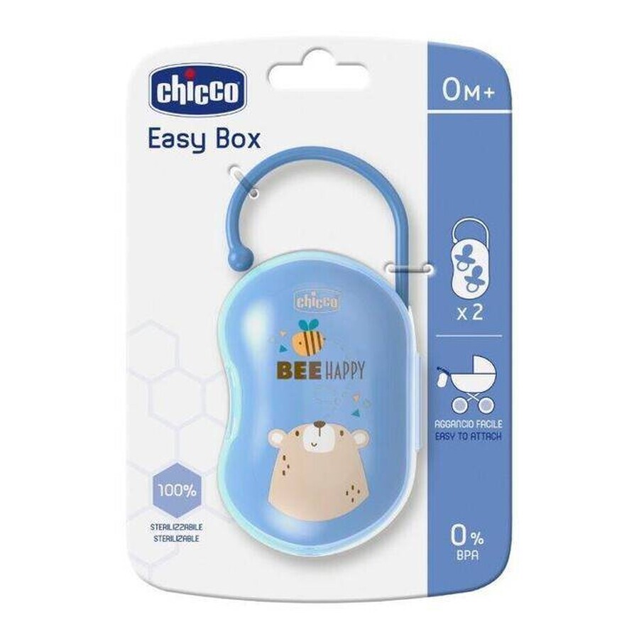 CHICCO Fopspeenkoffer Easy Box Double - Jongen 1×1 stuk