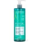 A-DERMA BIOLOGY AC Gel detergente schiumogeno per pelli acneiche 1×400 ml gel, gel detergente per pelli acneiche