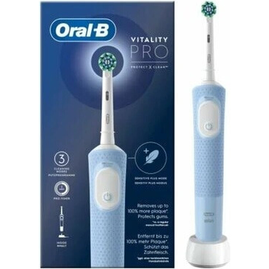 Oral-B EK Vitality Pro Protect X Clean Vapour Blue 1×1 periuță de dinți electrică