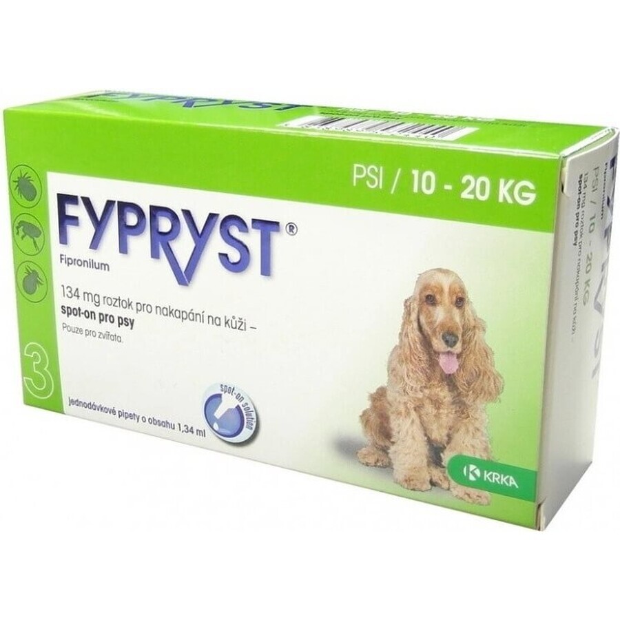 FYPRYST PSY 10-20 KG 1×134 mg, Arzneimittel für Hunde