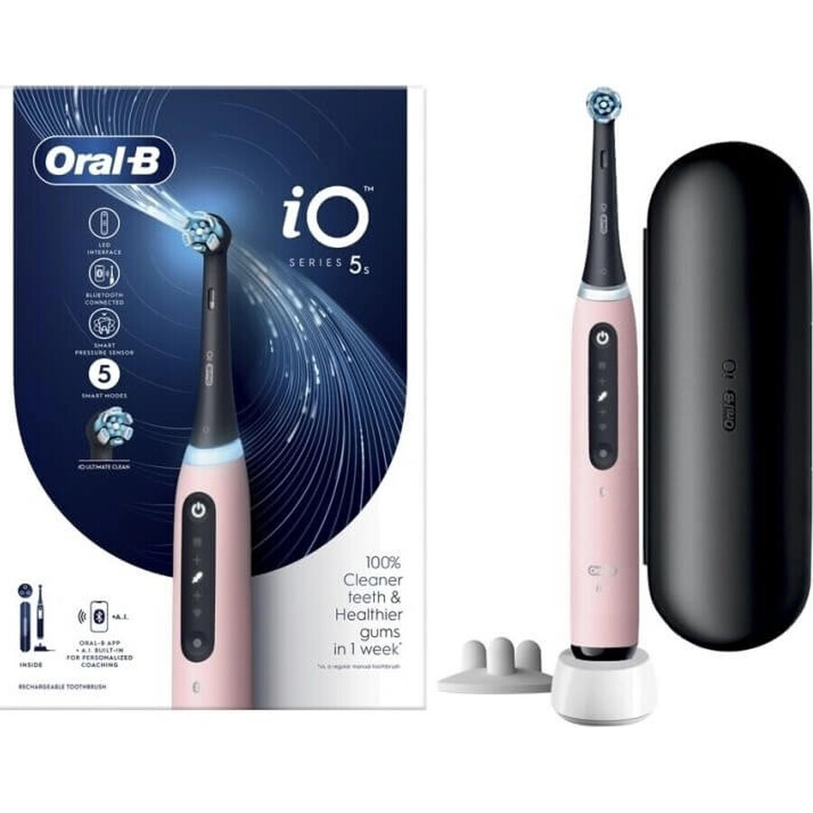 Tandenborstel Oral-B iO Series 6 Roze 1×1, elektrische tandenborstel