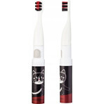 VITAMMY SMILE sonic toothbrush for children, black cat, from 3 years 1×1 pc, with a picture of a black cat