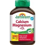 JAMIESON CALCIUM, MAGNESIUM AVEC VITAMINE D3 1×120 tbl, calcium + magnésium + vitamine D3