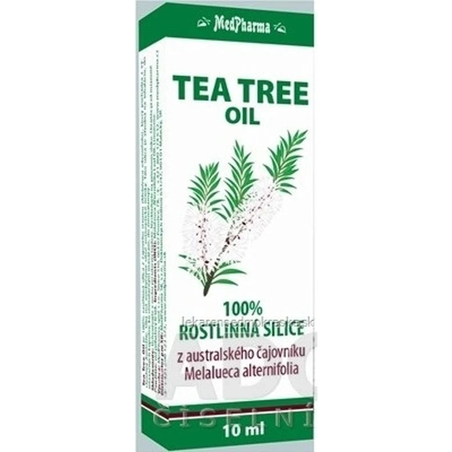 MedPharma TEA TREE OIL 1×10 ml, olio essenziale di Tea Tree 100% australiano