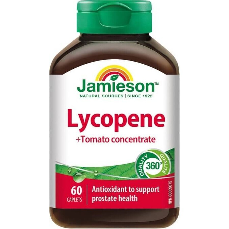 JAMIESON LYCOPEN LYCOPEN 10000 µg 1×60 cps, voedingssupplement