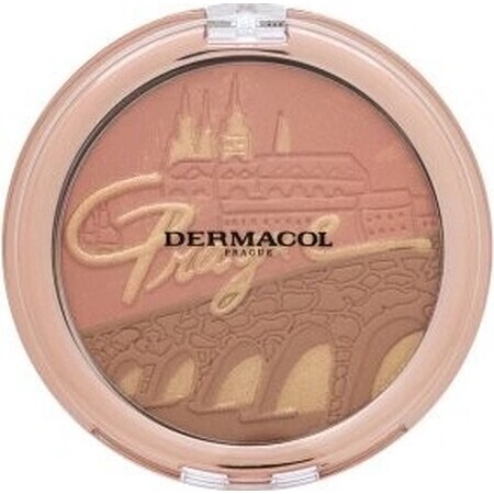 Dermacol bronzing en verhelderend poeder met blush 1×10,5 g