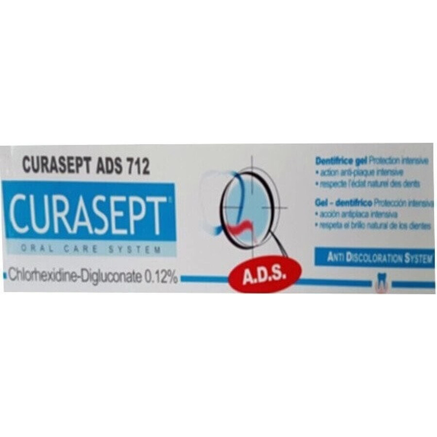 CURASEPT ADS 712 0,12% 1×75 ml, tandpasta