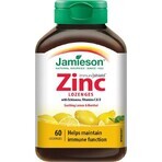 JAMIESON ZINOK LOZENGES WITH VITAMINS C and D3 Pastillas para chupar con sabor a limón 1x60 unid.