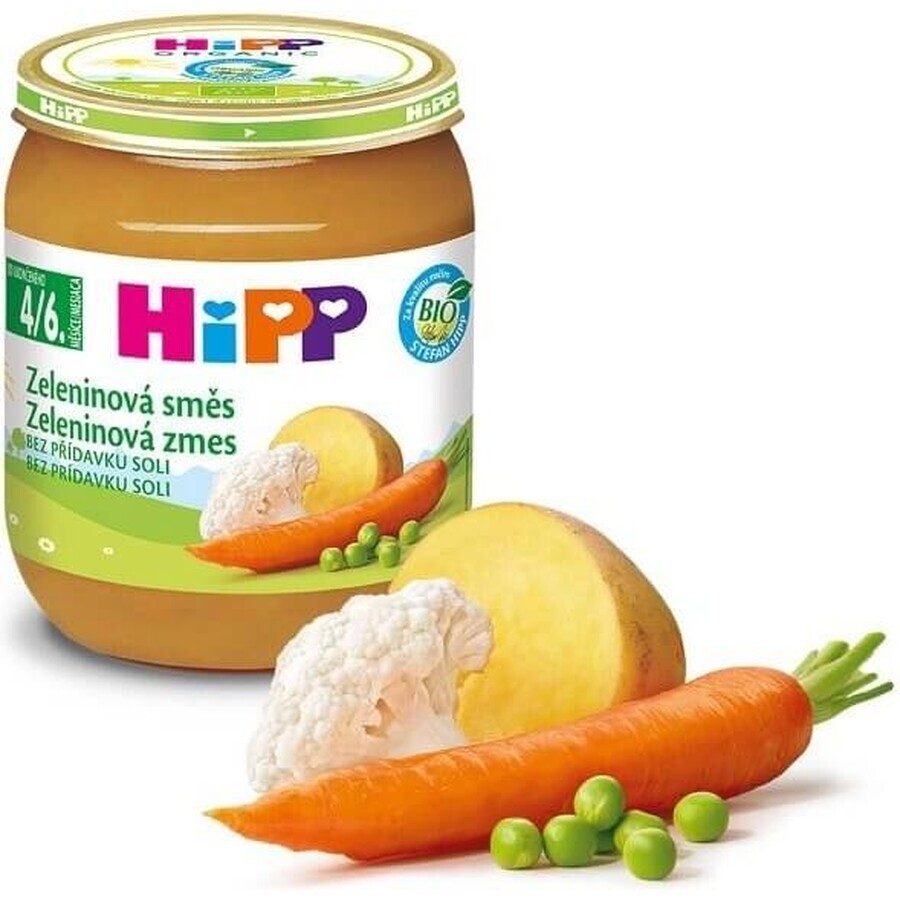 HiPP Gemüsemix 1×125 g, Gemüsemix für Kinder