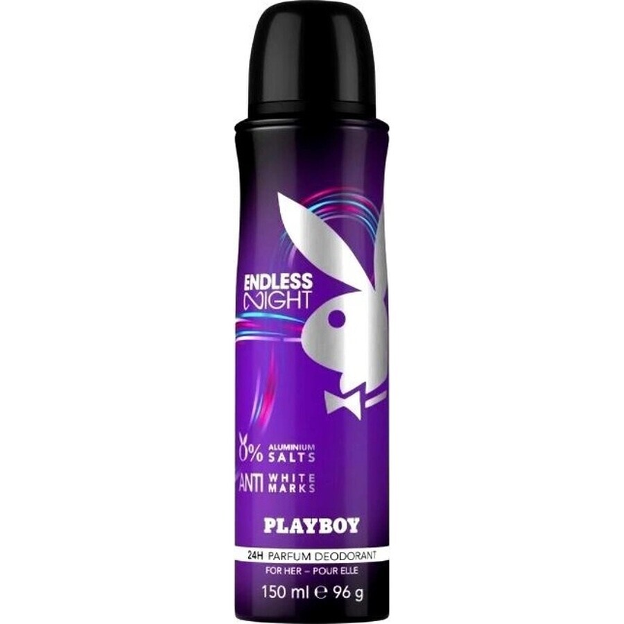 Playboy Endless Night For Him Deo 150ml 1×150ml, desodorante