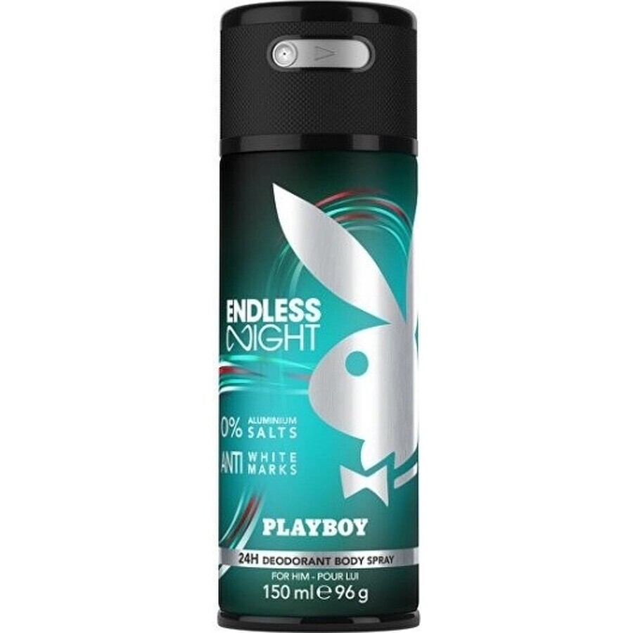 Playboy Endless Night For Him Deo 150ml 1×150ml, desodorante