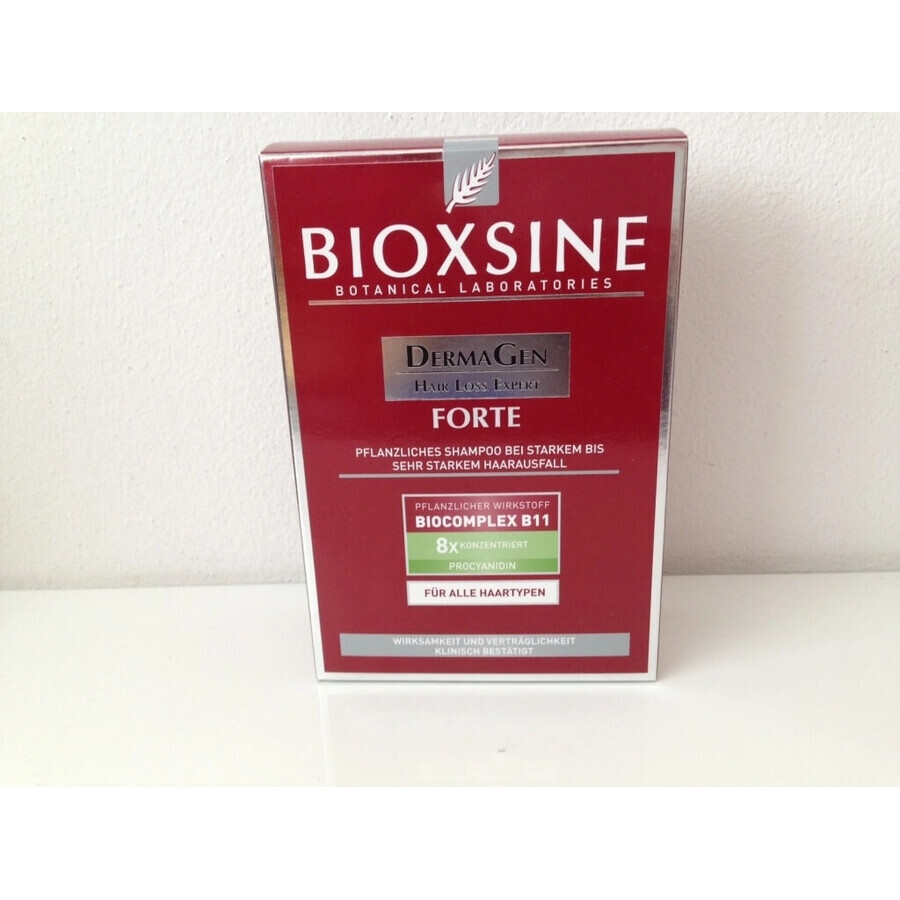 BIOXSINE Șampon FORTE toate tipurile de păr 1×300 ml, împotriva căderii părului