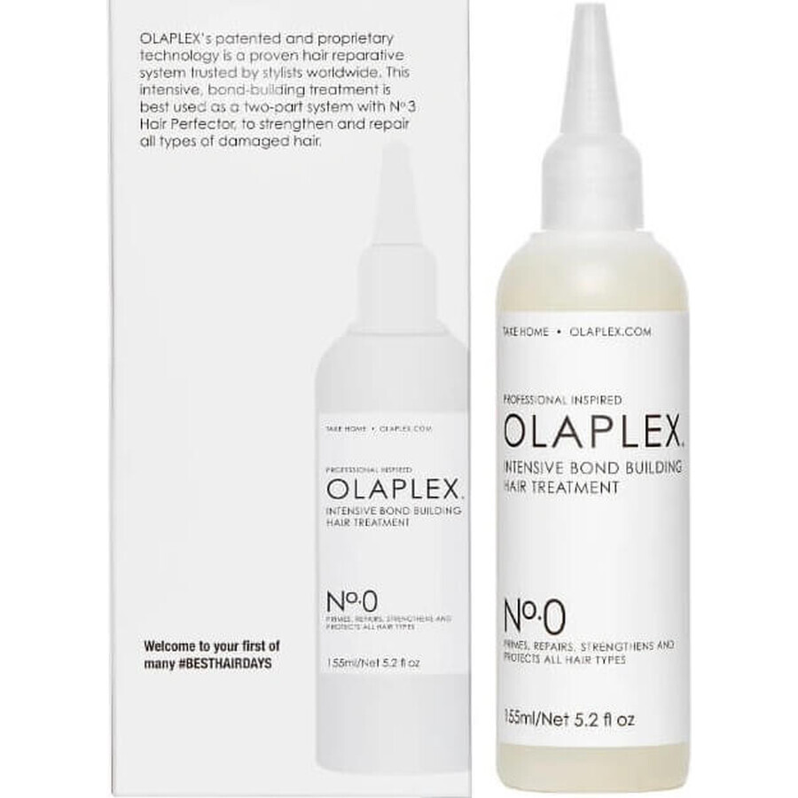 OLAPLEX N0 IB Protection intensive des cheveux avec effets régénérants 1×155ml, pour la régénération des cheveux