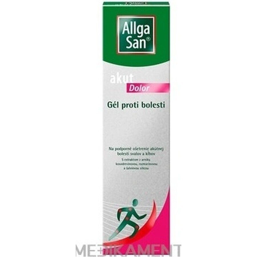 ALLGA SAN akut pijnstillende gel 1×100 ml, pijnstillende gel