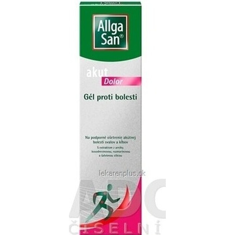 ALLGA SAN akut pijnstillende gel 1×100 ml, pijnstillende gel