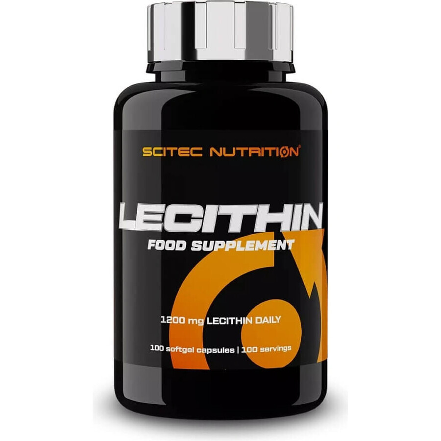 Scitec Nutrition Lecithine 1×100 cps, voedingssupplement