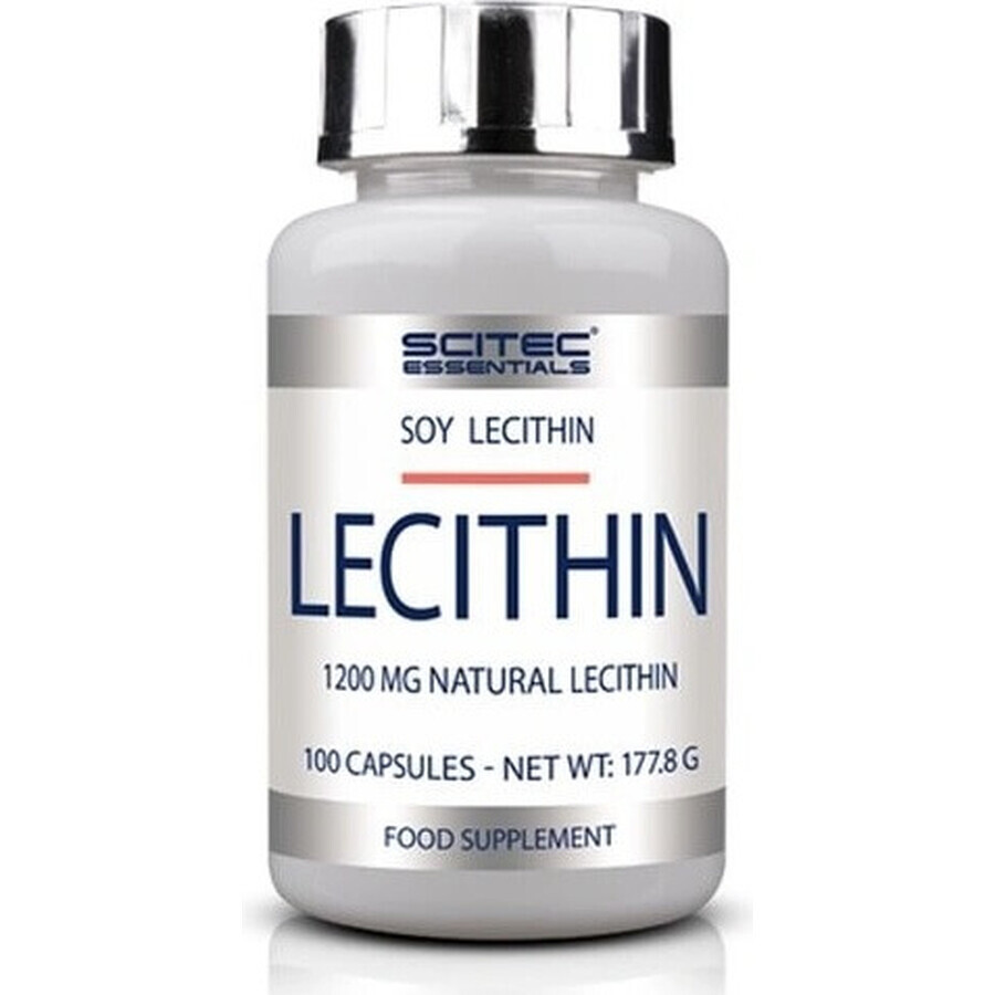 Scitec Nutrition Lecithine 1×100 cps, voedingssupplement