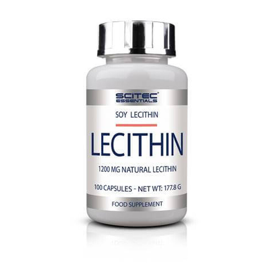 Scitec Nutrition Lecithine 1×100 cps, voedingssupplement