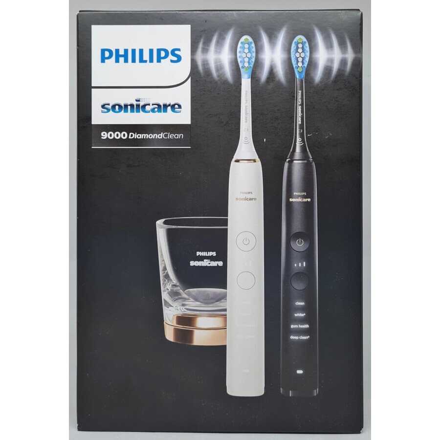 Philips Sonicare 9000 DiamondClean HX9914/57 1+1 2 x 2 pcs sonic electric toothbrushes 1×2, sonic toothbrush