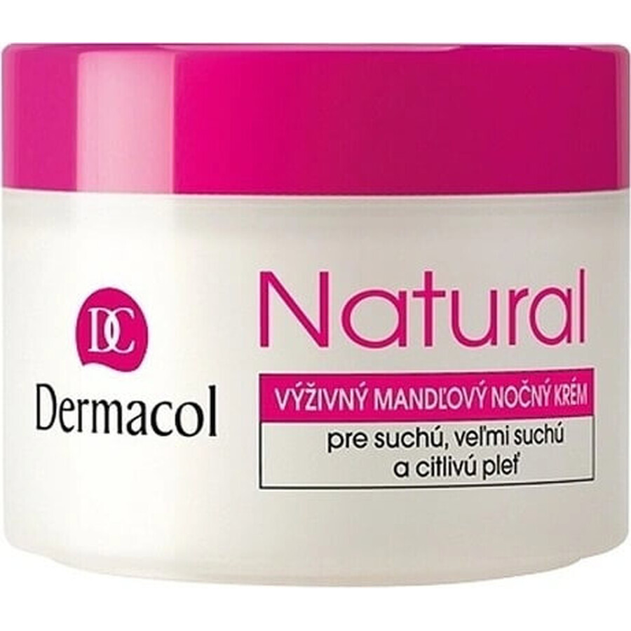 DERMACOL NATURAL Amandel Nachtcrème 1×50 ml, nachtcrème