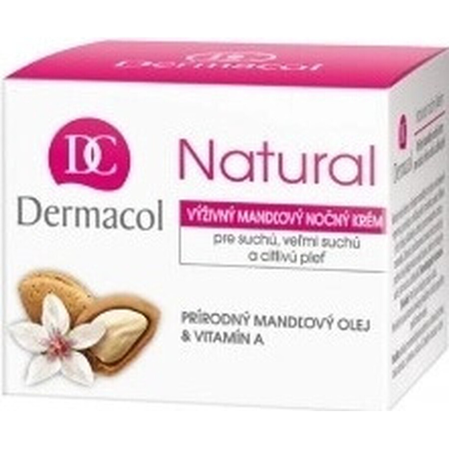 DERMACOL NATURAL Amandel Nachtcrème 1×50 ml, nachtcrème