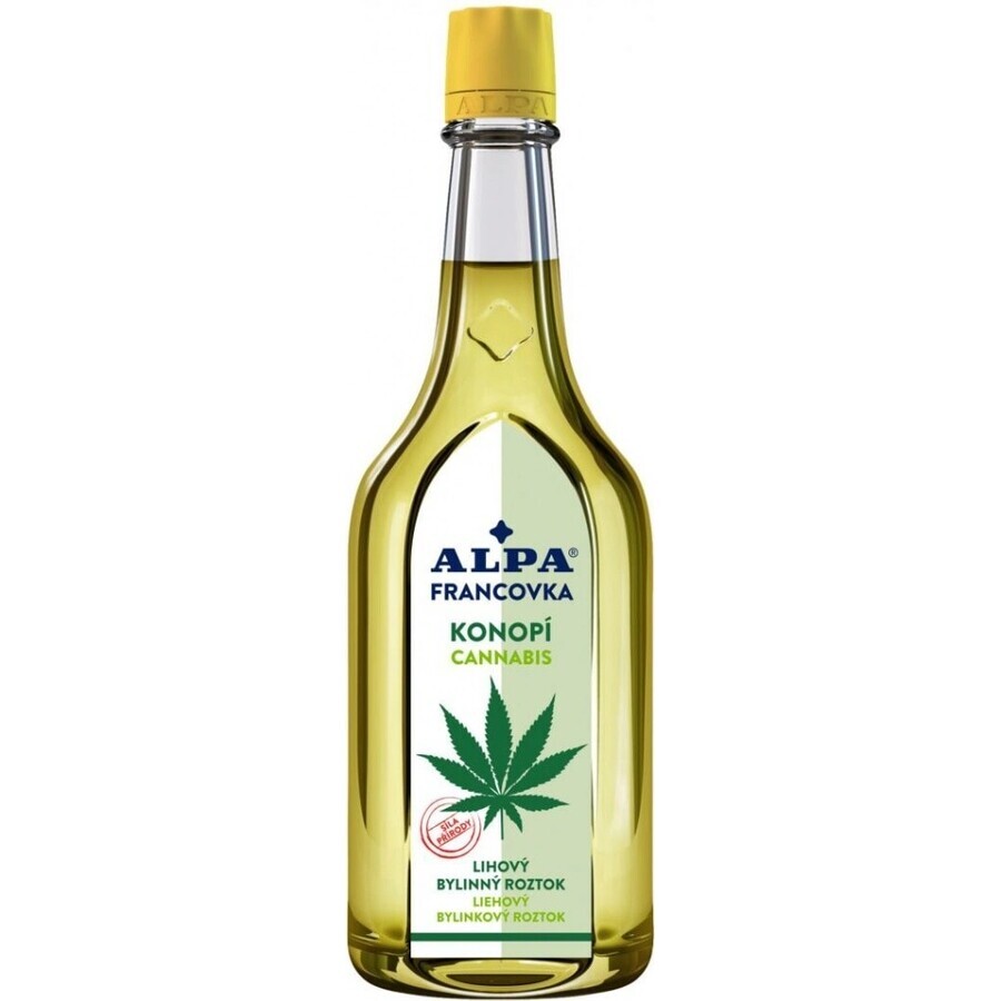 ALPA FRANCOVKA KONOPE/CANNABIS 1×60 ml, alcoholische kruidenoplossing