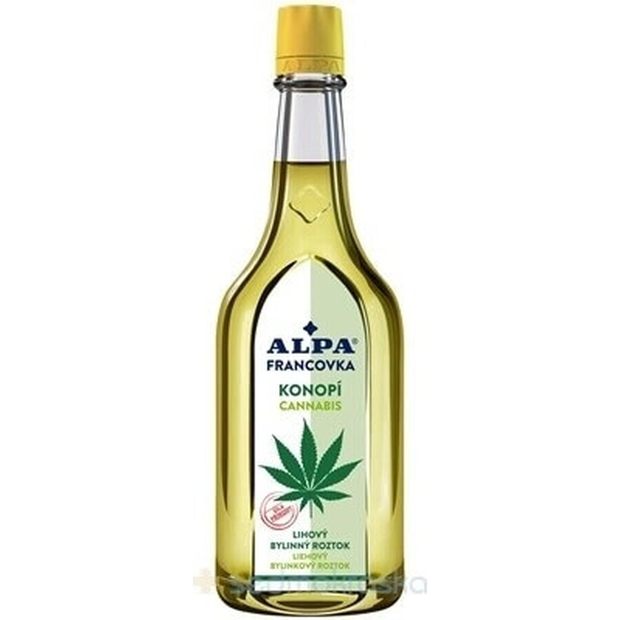 ALPA FRANCOVKA KONOPE/CANNABIS 1×60 ml, alcoholische kruidenoplossing