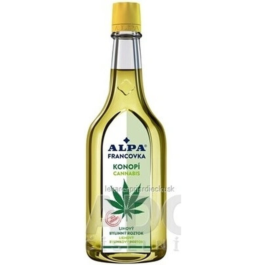 ALPA FRANCOVKA KONOPE/CANNABIS 1×60 ml, alcoholische kruidenoplossing