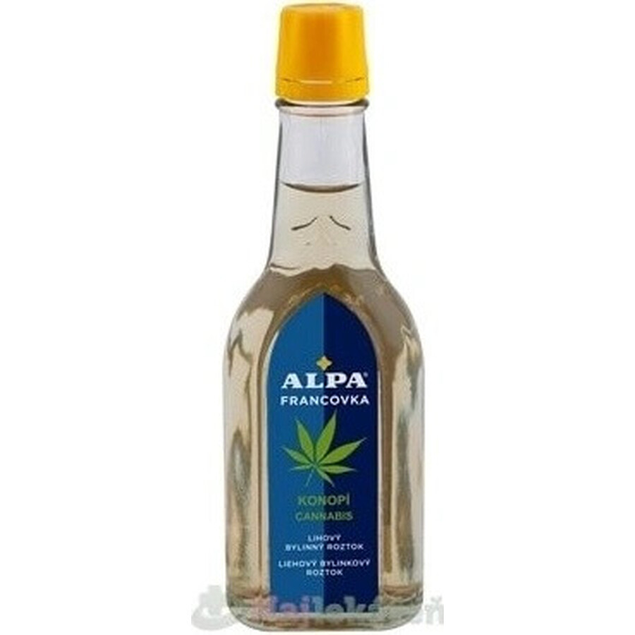 ALPA FRANCOVKA KONOPE/CANNABIS 1×60 ml, alcoholische kruidenoplossing