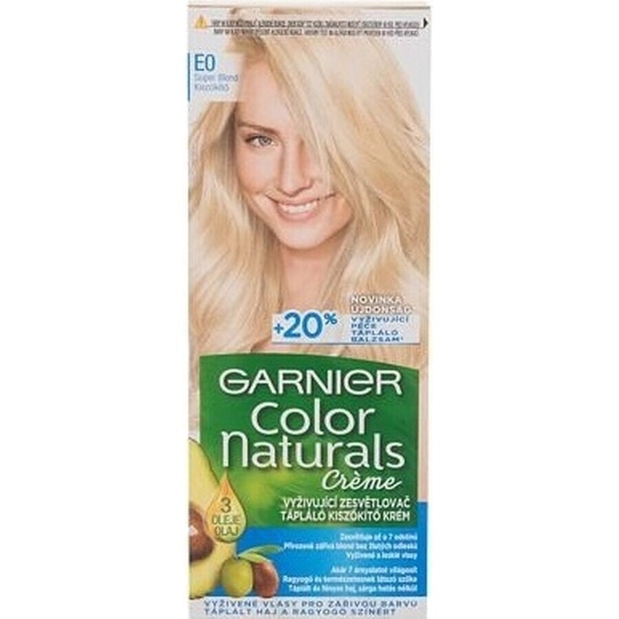 Garnier Color Naturals permanente haarkleuring E0 Super Blond 1×1 stuk, haarkleuring