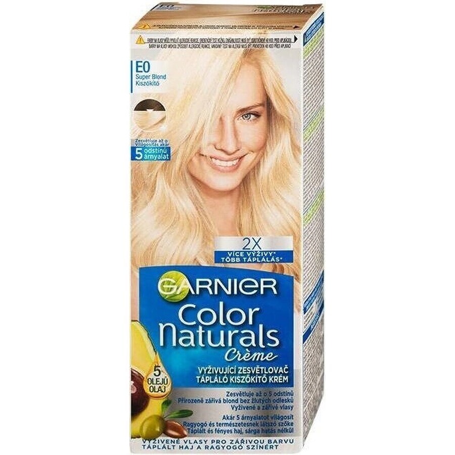 Garnier Color Naturals permanente haarkleuring E0 Super Blond 1×1 stuk, haarkleuring