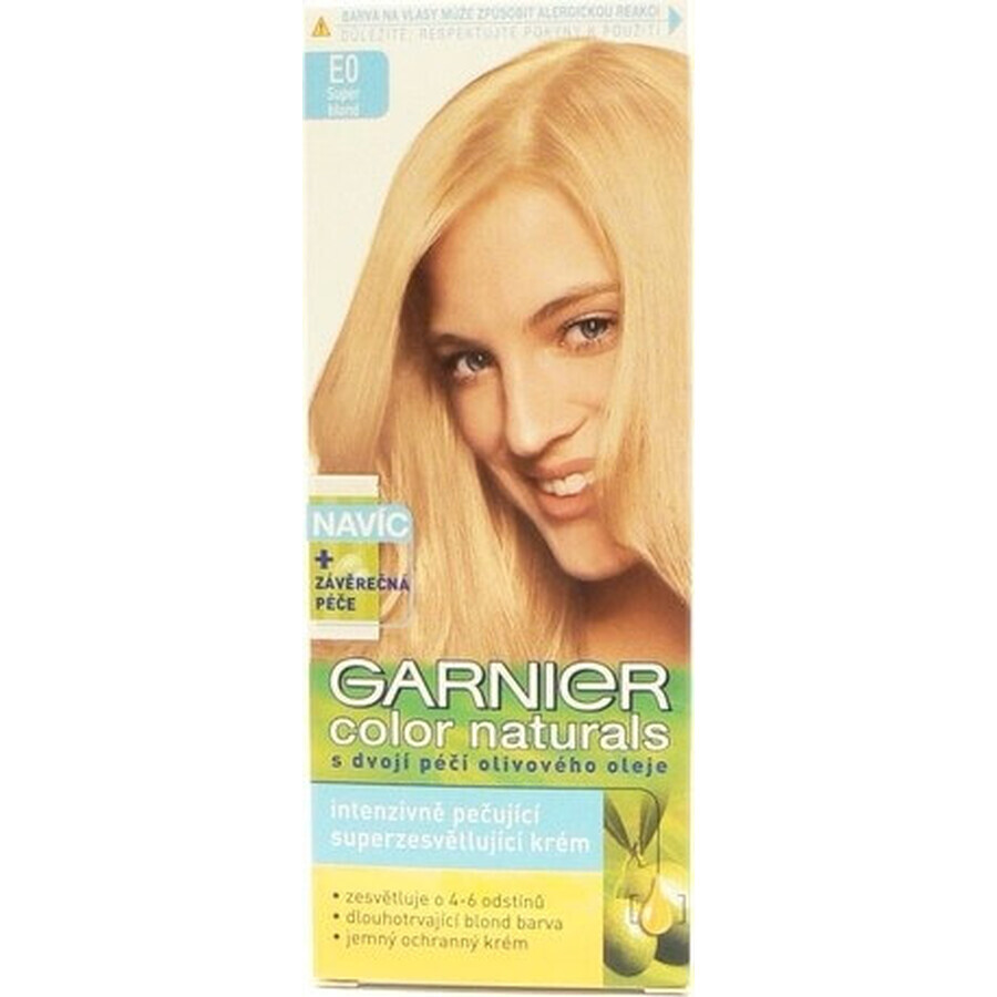 Garnier Color Naturals permanente haarkleuring E0 Super Blond 1×1 stuk, haarkleuring