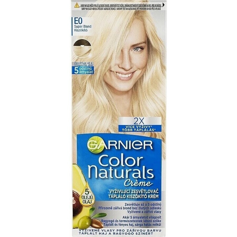 Garnier Color Naturals permanente haarkleuring E0 Super Blond 1×1 stuk, haarkleuring