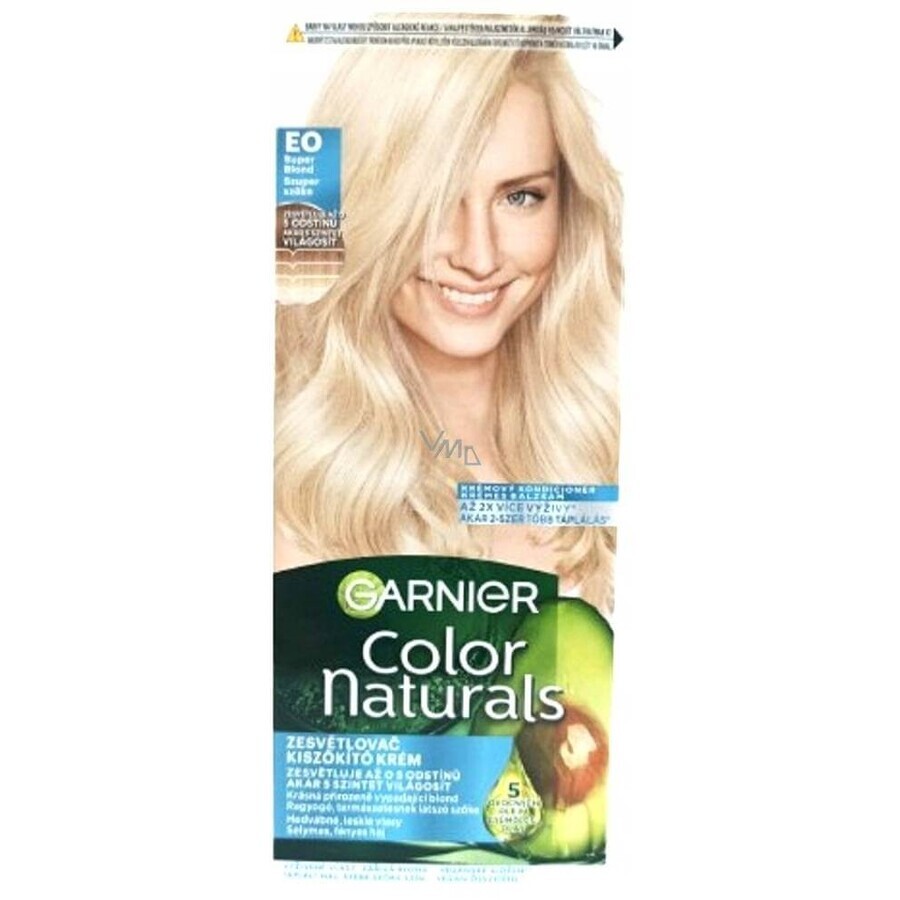 Garnier Color Naturals permanente haarkleuring E0 Super Blond 1×1 stuk, haarkleuring