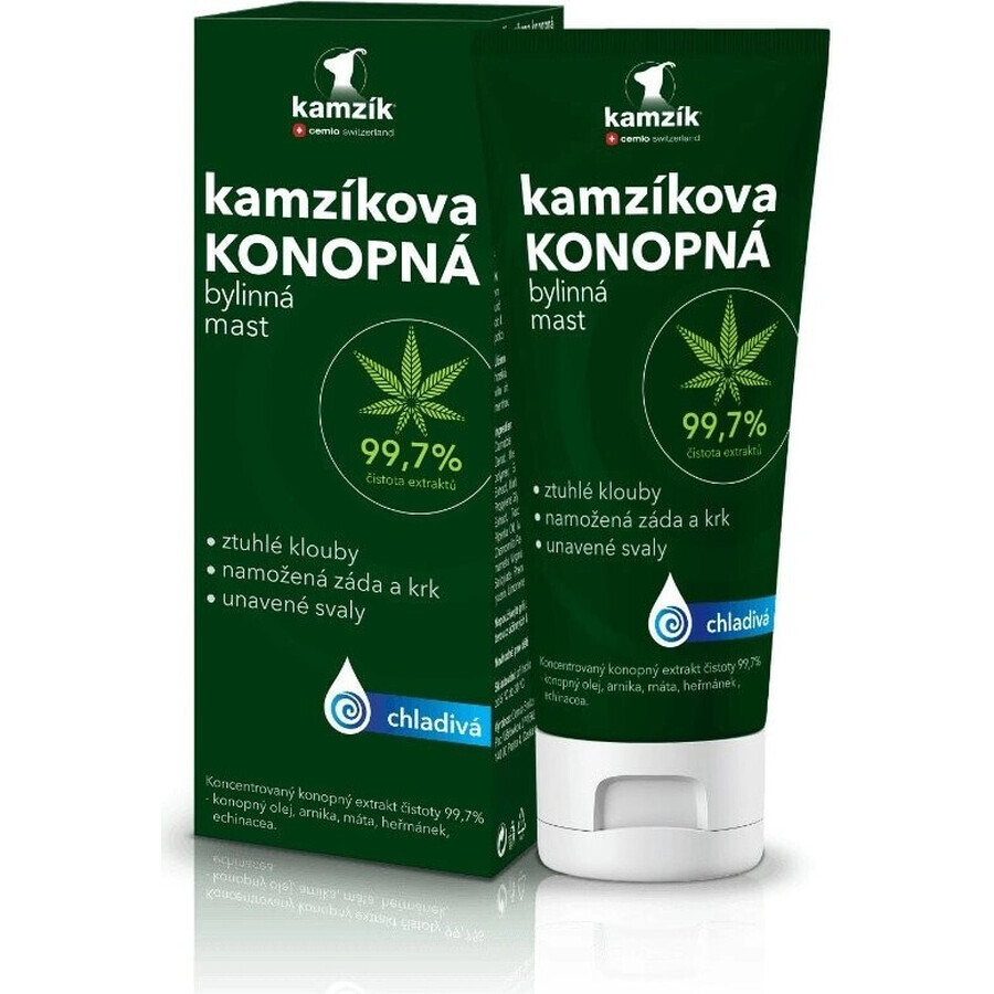 Cemio Kamzik's verkoelende hennepzalf 1×200ml, hennepzalf