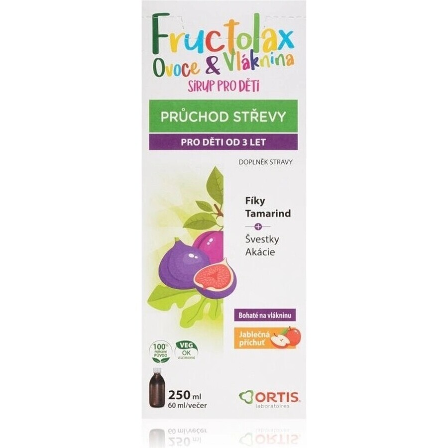 Fructolax Fruit en Vezel SIRUP 1×250 ml, siroop