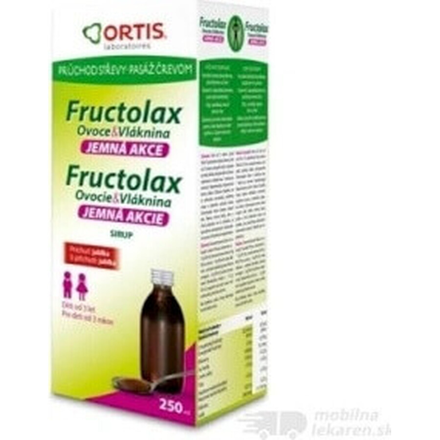 Fructolax Fruit en Vezel SIRUP 1×250 ml, siroop