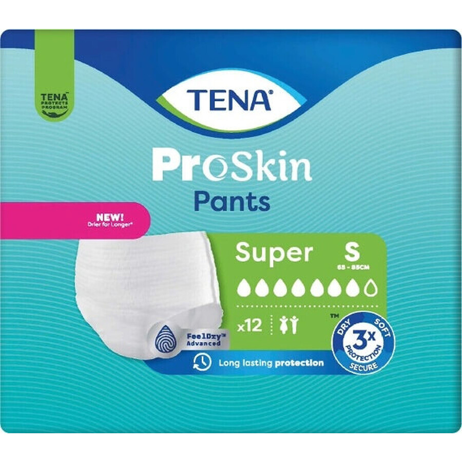 TENA SUPER SMALL 1×12 pcs TENA SUPER SMALL 1×12 pcs, stretch absorbent briefs