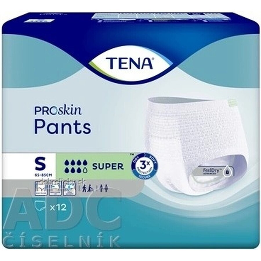 TENA SUPER SMALL 1×12 pcs TENA SUPER SMALL 1×12 pcs, stretch absorbent briefs